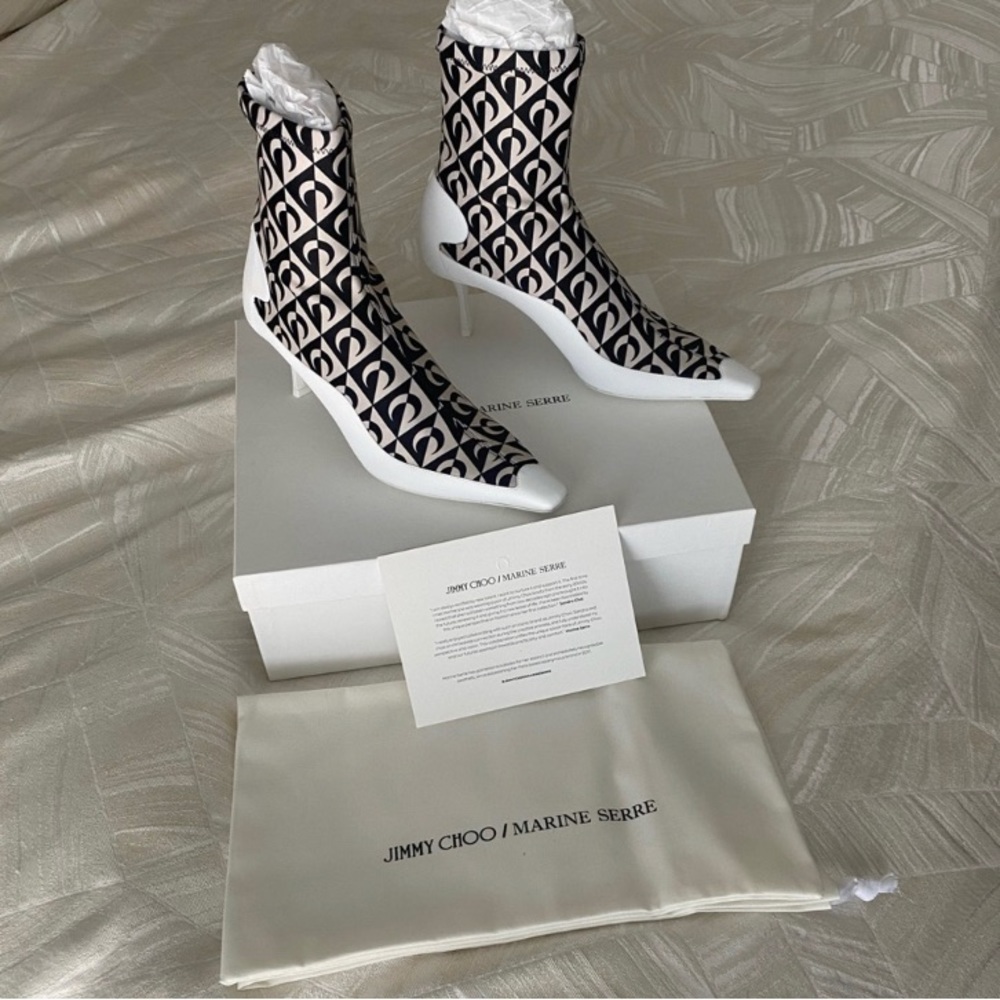 Marine serre x jimmy choo womens